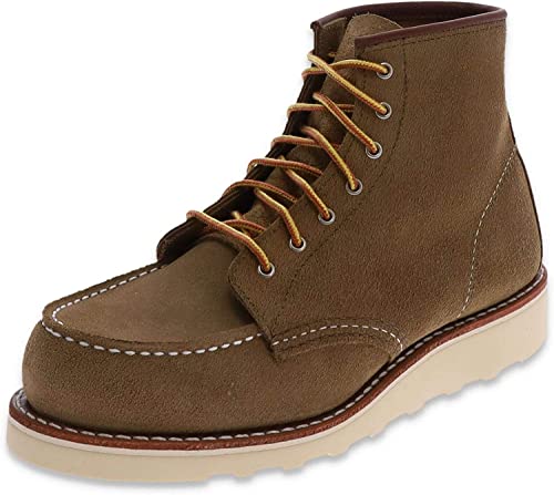 Red Wing Women 3377 Classic Moc Olive, Größe:38.5 von Red Wing