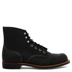 Schwarze Red Wing Iron Ranger Stiefeletten von Red Wing