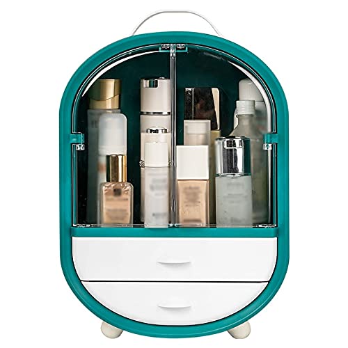 RedAeL Tragbare multifunktionale Make-up-Aufbewahrungsbox: Organizer mit großem Fassungsvermögen für Kosmetika, Lippenstifte und mehr (Bianco) von RedAeL