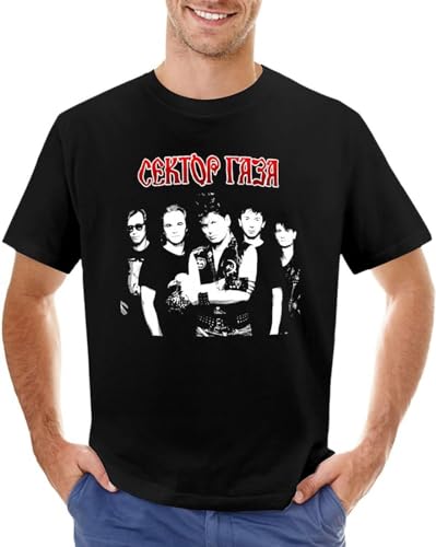 Sektor Gaza Сектор Газа T-Shirt Mens Black T-Shirt L von RedAeL