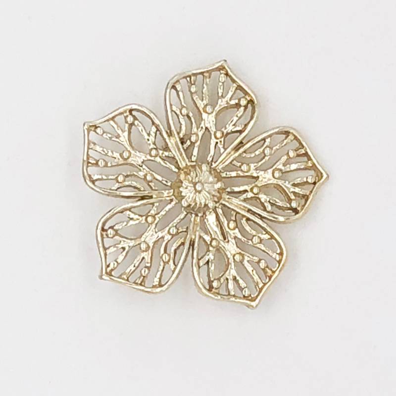 Gerrys Gold Cut Out Blume Vintage Brosche Gerrys Gold Cut Out Blume Vintage Brosche von RedBessBonneyVintage