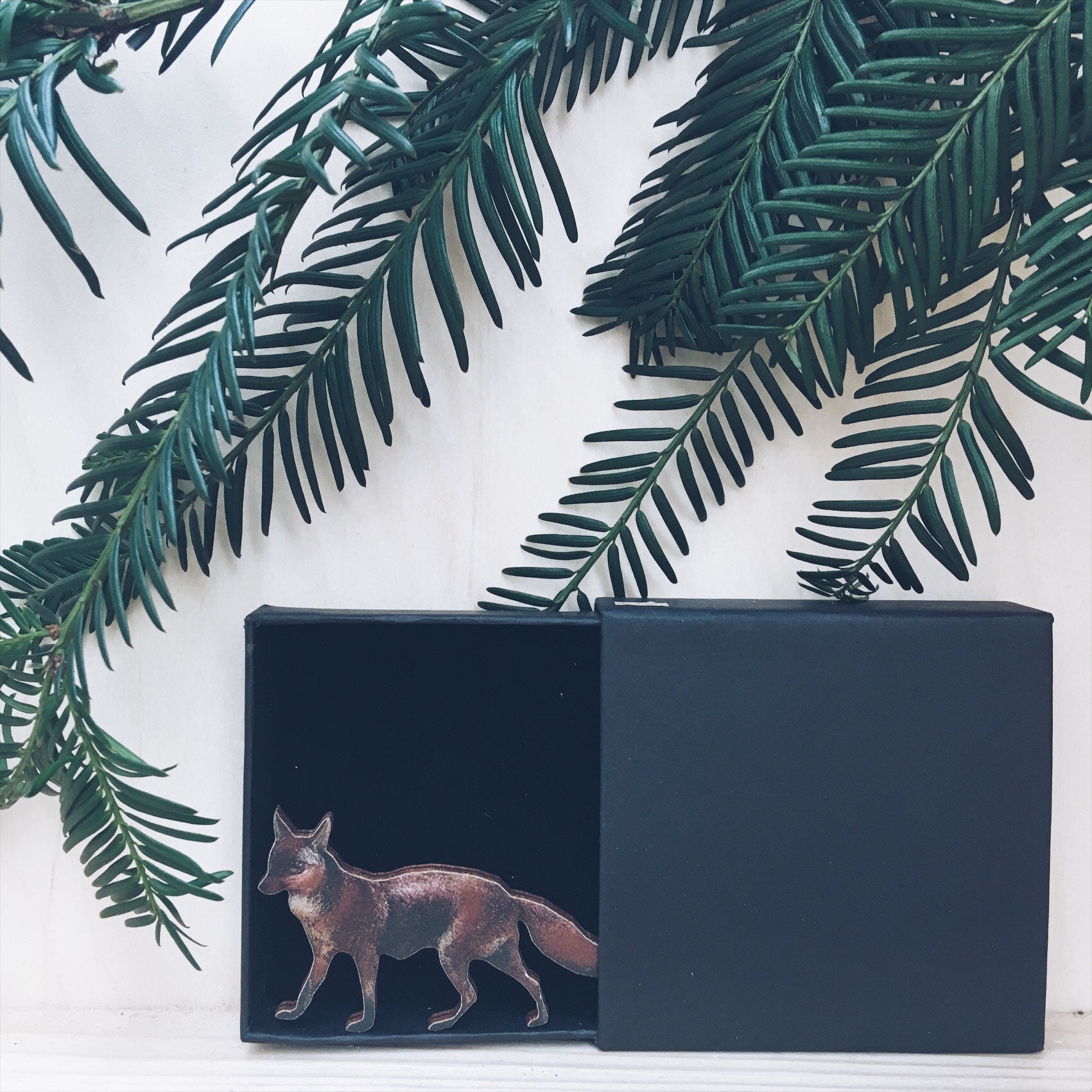 Waldfuchs Pin/Brosche von RedBirdMakes