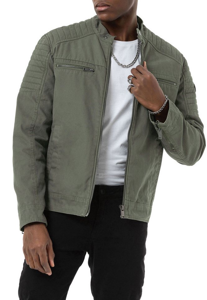 RedBridge Bikerjacke Red Bridge Herren Jacke Bikerjacke Baumwolle von RedBridge