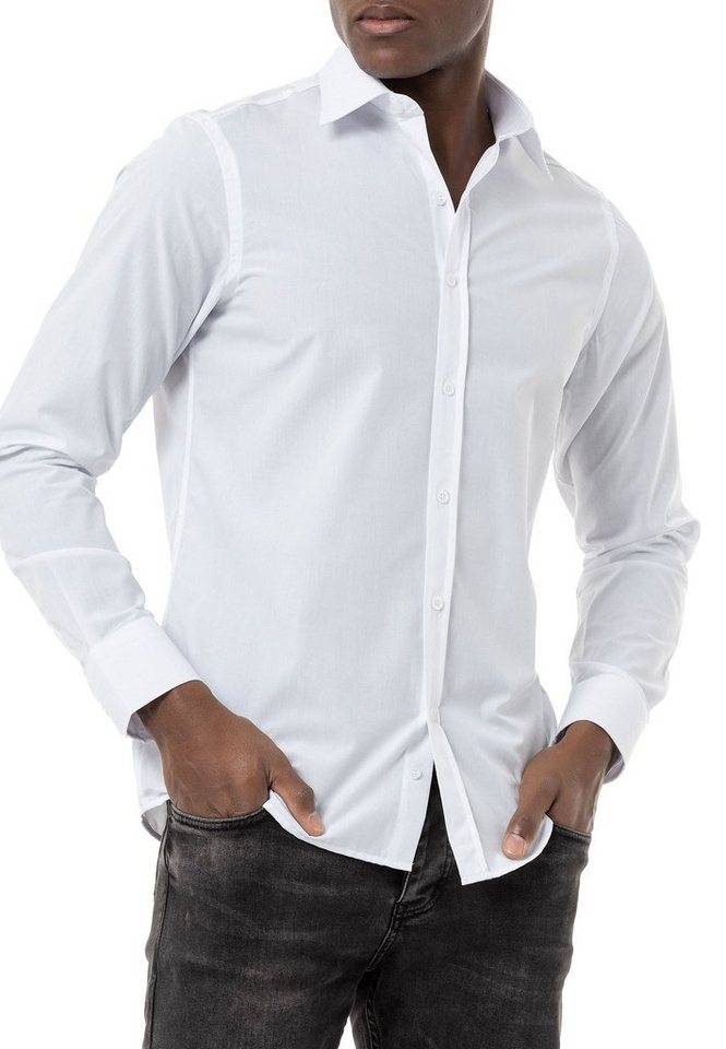 RedBridge Businesshemd Basic-Line Modern Fit Hemd Premium Qualität von RedBridge