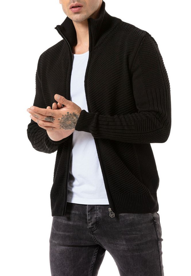 RedBridge Strickjacke Herren Strickjacke Cardigan von RedBridge