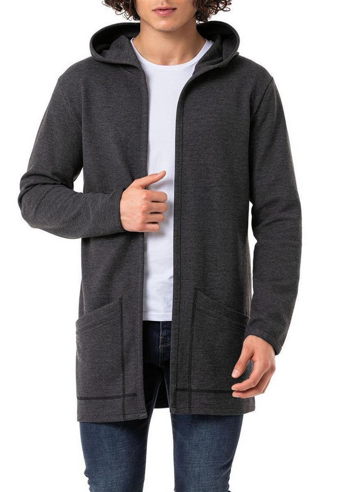 RedBridge Cardigan mit Kapuze Langer offener Schnitt Offener Schnitt von RedBridge