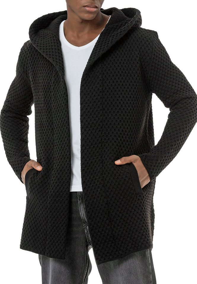 RedBridge Cardigan mit Kapuze und Taschen – Strukturierter Look von RedBridge