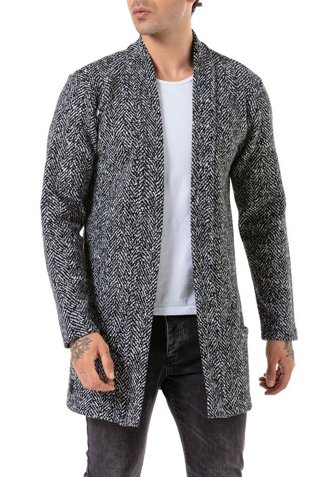 RedBridge Cardigan mit offenem Schnitt Stilvolle Strickjacke für Freizeit und Alltag von RedBridge