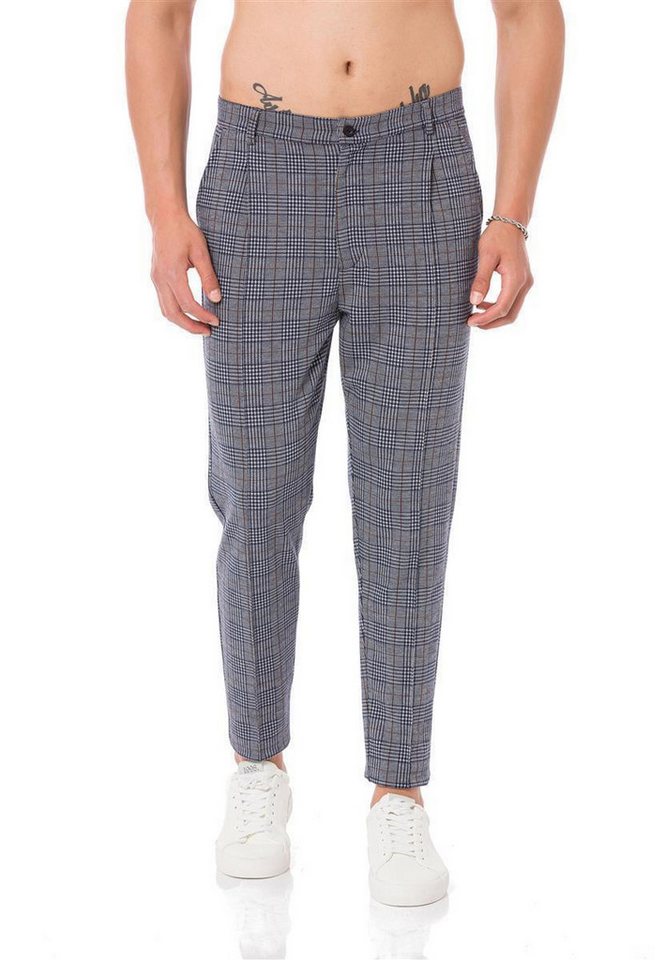 RedBridge Chinohose im zeitlosen Karomuster Knöchellang von RedBridge