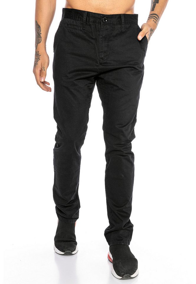 RedBridge Chinohose mit schmaler Passform Stilvolle Freizeithose für Alltag und Business von RedBridge
