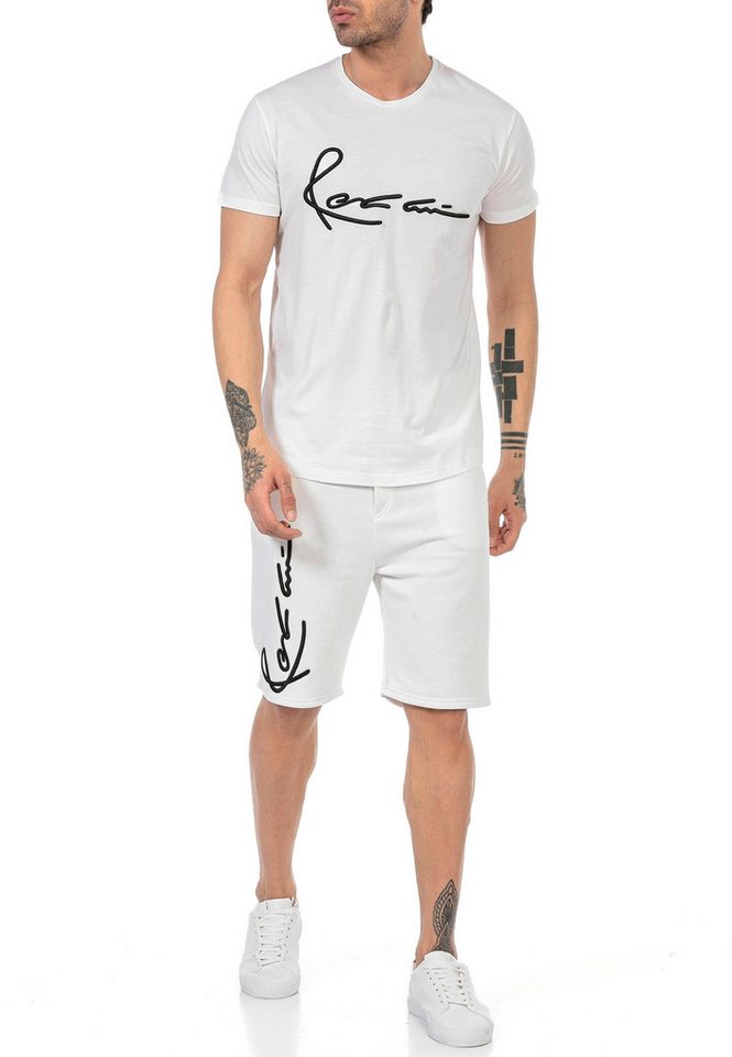 RedBridge T-Shirt & Shorts Red Bridge Herren Set Sweat Freizeit Anzug T-Shirt Hose (Set, 2-tlg., T-Shirt & Shorts) von RedBridge