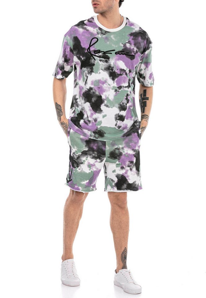 RedBridge T-Shirt & Shorts Red Bridge Herren Set Sweat Freizeit Anzug T-Shirt Hose (Set, 2-tlg., T-Shirt & Shorts) von RedBridge