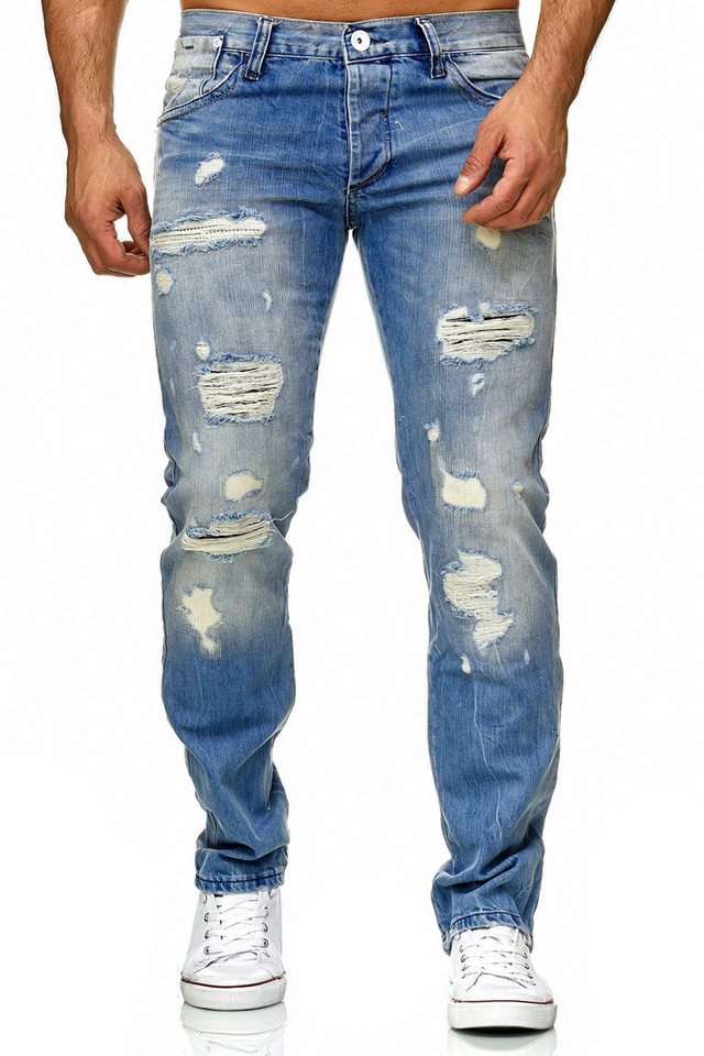 RedBridge Jeanshemd Rebel Stil Regular Fit Premium Qualität von RedBridge