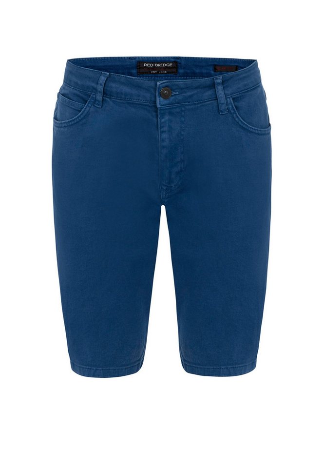 RedBridge Jeanshemd Red Bridge Herren Jeans Shorts Kurze Hose Denim Capri Basic von RedBridge