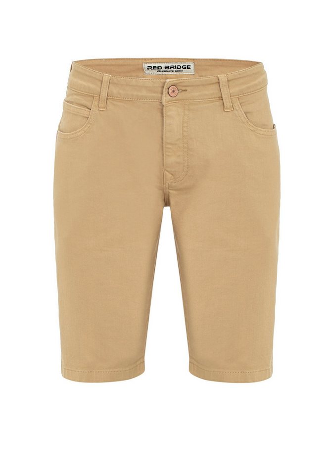 RedBridge Jeanshemd Red Bridge Herren Jeans Shorts Kurze Hose Denim Capri Basic von RedBridge