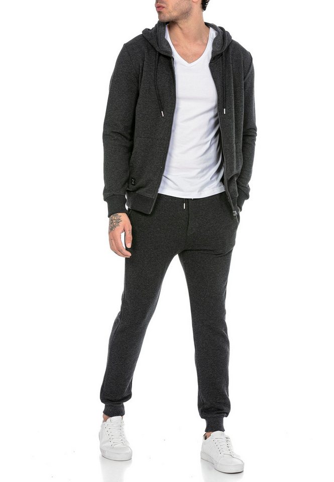 RedBridge Jogginganzug Red Bridge Herren Jogginganzug Sweat Suit Set Sweatjacke Hose (2-tlg) von RedBridge