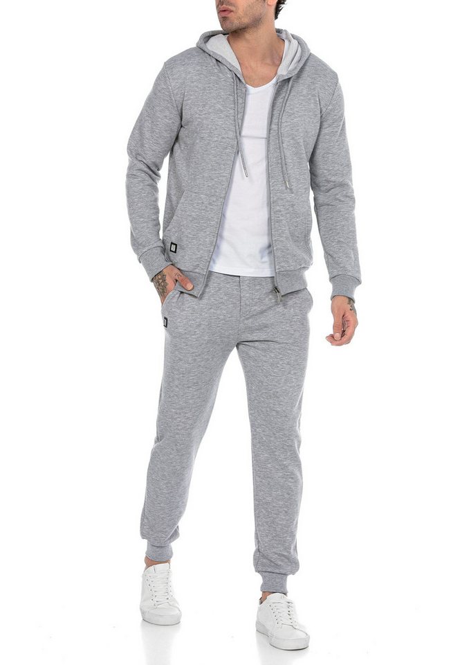 RedBridge Jogginganzug Red Bridge Herren Jogginganzug Sweat Suit Set Sweatjacke Hose (Set, 2-tlg) von RedBridge