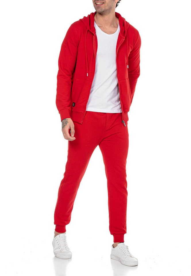 RedBridge Jogginganzug Red Bridge Herren Jogginganzug Sweat Suit Set Sweatjacke Hose (2-tlg) von RedBridge