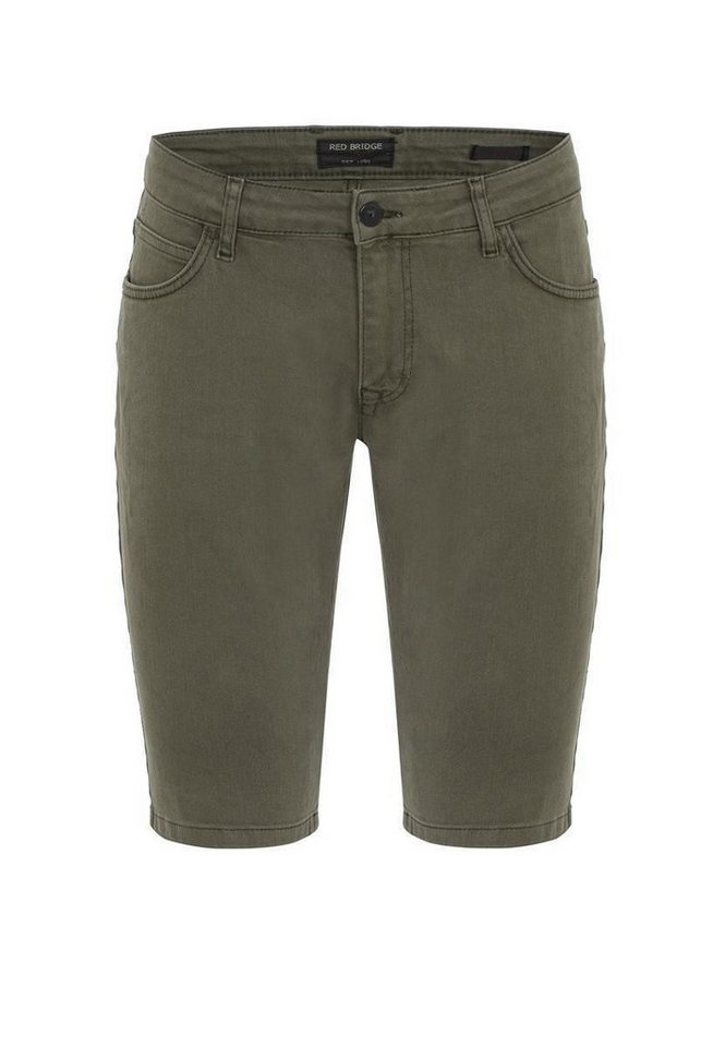 RedBridge Jeansshorts Red Bridge Herren Jeans Shorts Kurze Hose Denim Capri Basic von RedBridge