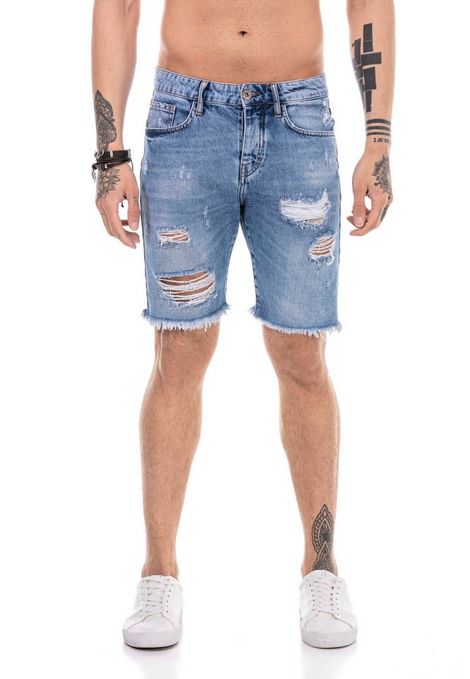 RedBridge Jeansshorts Red Bridge Herren Jeans Shorts Kurze Hose Denim Capri RedBridge Jeansshorts Red Bridge Herren Jeans Shorts Kurze Hose Denim Capri von RedBridge