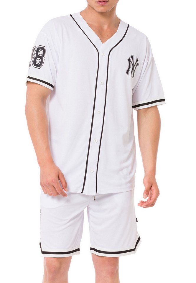 RedBridge Jogginganzug Baseball-Set mit Knopfleiste – Zweiteiler, Sportlicher Look (Set, 2-tlg) von RedBridge