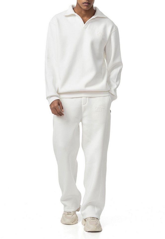 RedBridge Jogginganzug - Lässiges Sweat-Set mit Polokragen – Zweiteiler, Oversized (Set, 2-tlg) von RedBridge