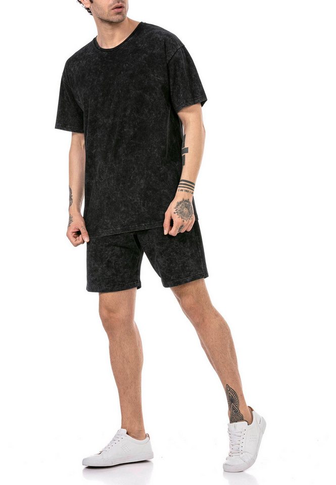 RedBridge T-Shirt & Shorts Red Bridge Herren Set T-Shirt und Kurze Hose Clouds (Set, 2-tlg., T-Shirt & Shorts) von RedBridge