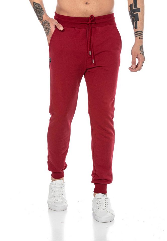 RedBridge Jogginghose Sweat-Pants Logo Line elastischer Bund von RedBridge