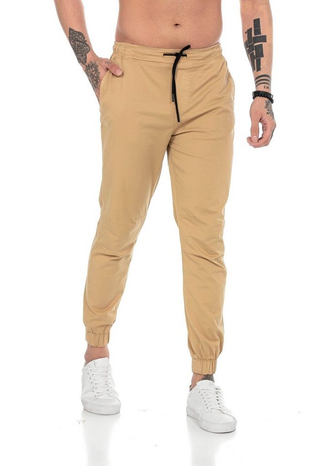 RedBridge Jogginghose Red Bridge Herren Jogginghose Camel L vielseitig kombinierbar von RedBridge