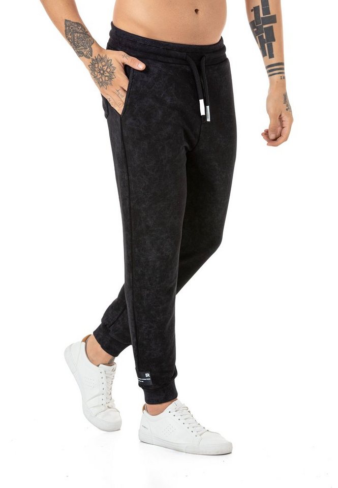 RedBridge Jogginghose mit Waschung Bequeme Sweatpants mit modernem Look von RedBridge