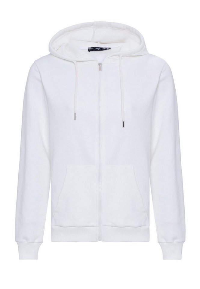 RedBridge Kapuzensweatjacke Basic mit Zipper und Kordelzug von RedBridge