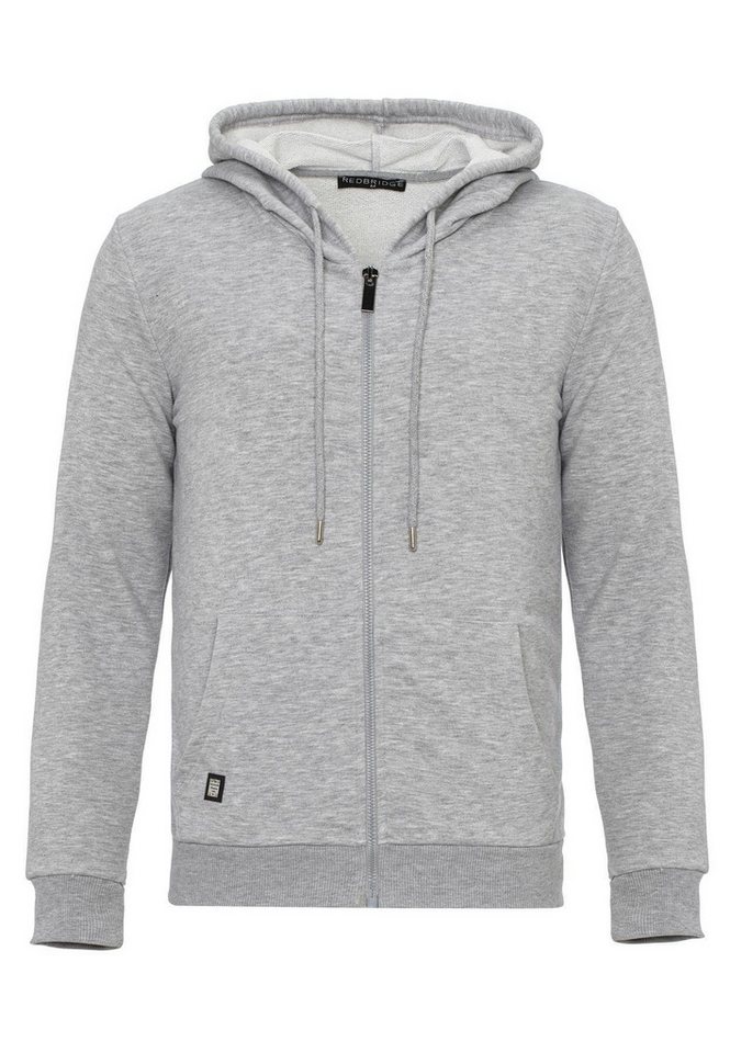 RedBridge Kapuzensweatjacke Premium Sweater mit Logopatch von RedBridge