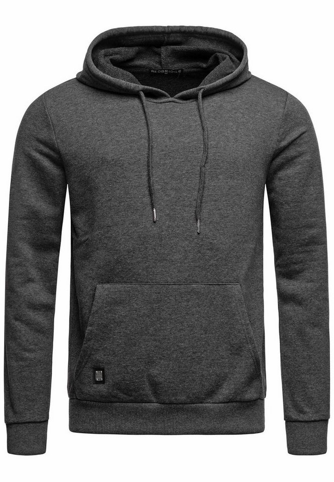 RedBridge Hoodie Basic – Kapuzenpullover – Hoodie mit Kängurutasche & Tunnelzug von RedBridge