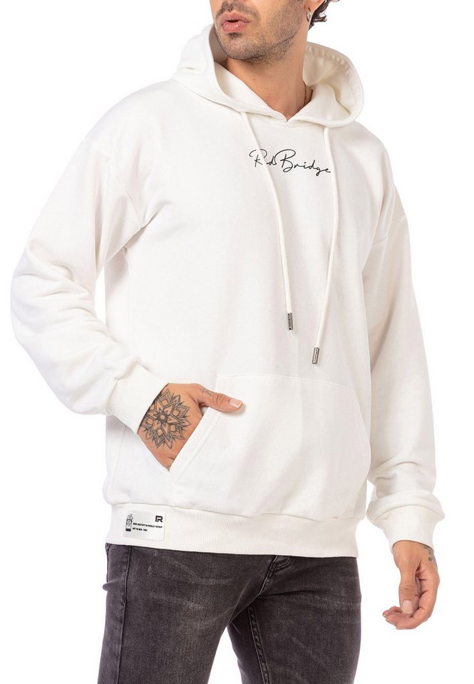 RedBridge Hoodie Red Bridge Herren Kapuzenpullover Sweatshirt Signature von RedBridge
