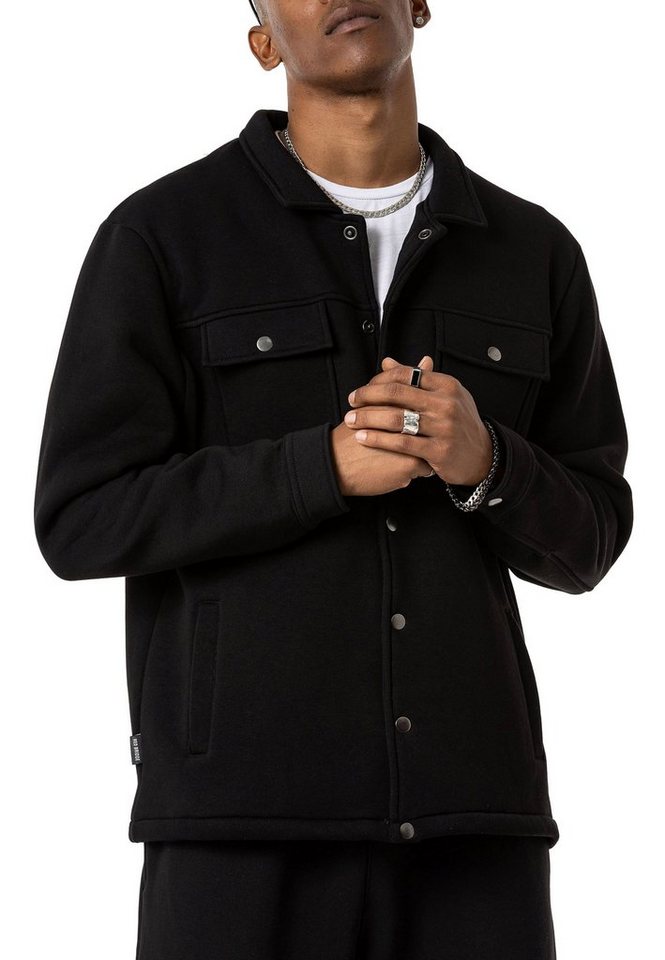 RedBridge Hemdjacke Sweatjacke im Hemd-Look atmungsaktiv, vielseitig von RedBridge