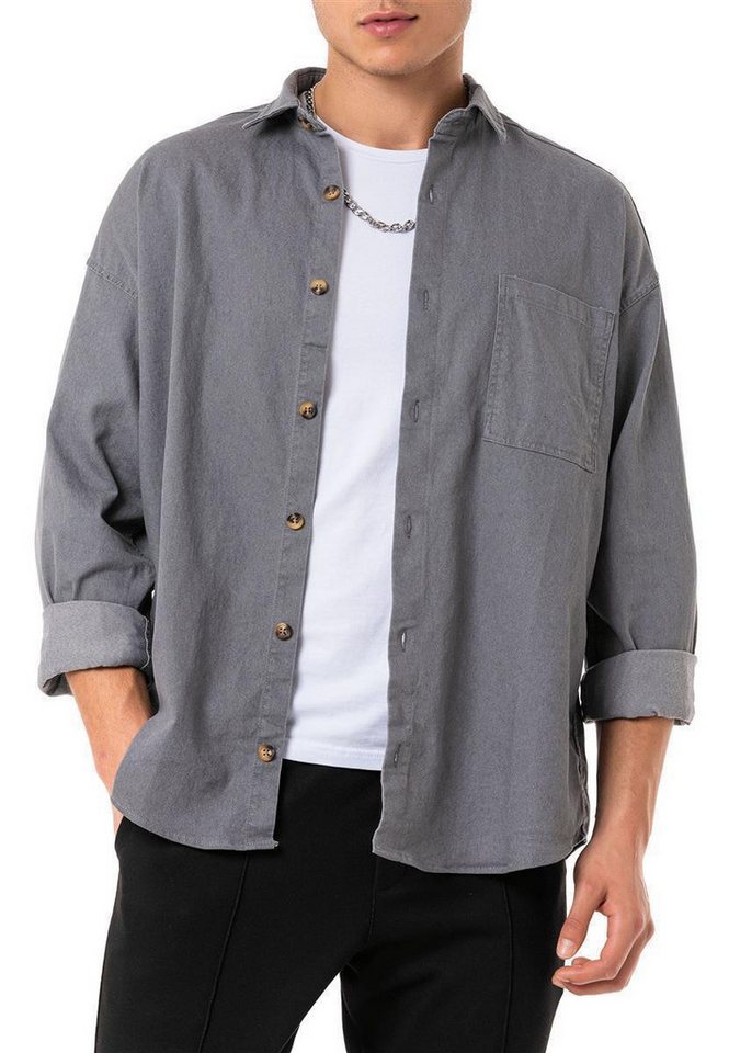 RedBridge Jeanshemd in zeitlosem Denim Design 100% Baumwolle von RedBridge
