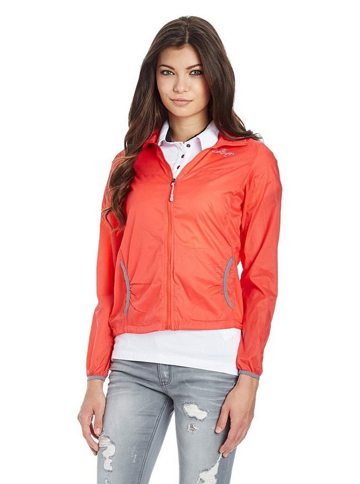 RedBridge Regenjacke Red Bridge Damen Jacke Regenjacke Übergangsjacke Rot von RedBridge