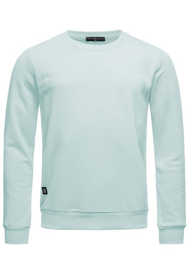 RedBridge Sweatshirt Basic Langarmshirt - Rundhals, regular fit, vielseitig von RedBridge
