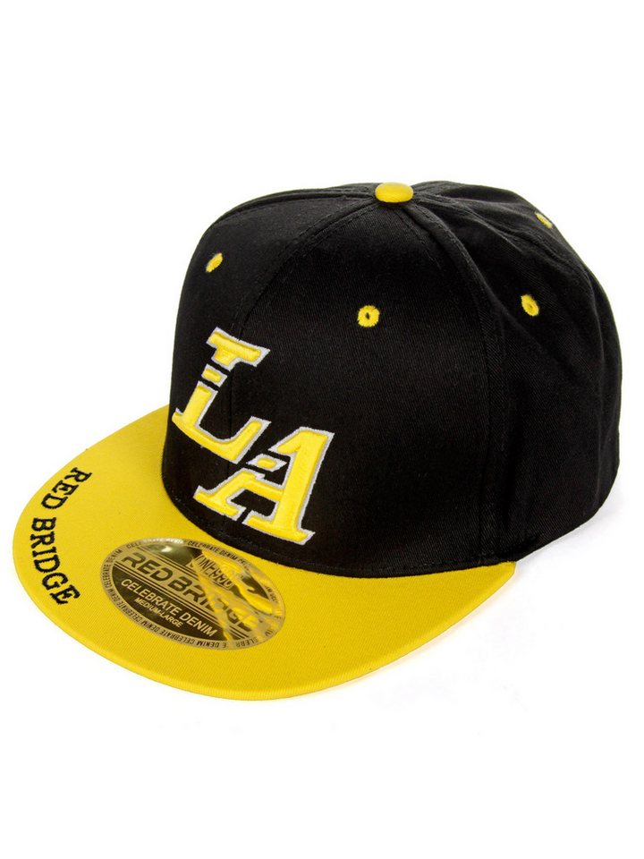 RedBridge Snapback Cap „LA“ – 3D-Stickerei, Verstellbar und Farbstark von RedBridge