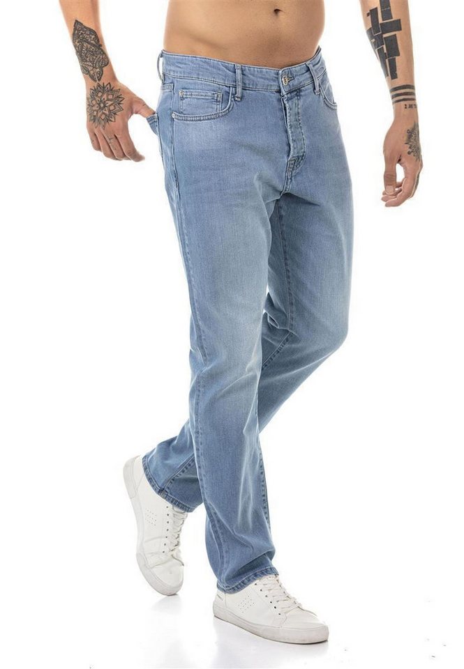 RedBridge Straight-Jeans im zeitlosen Design - Lässig und Vielseitig in beliebter Farbauswahl von RedBridge
