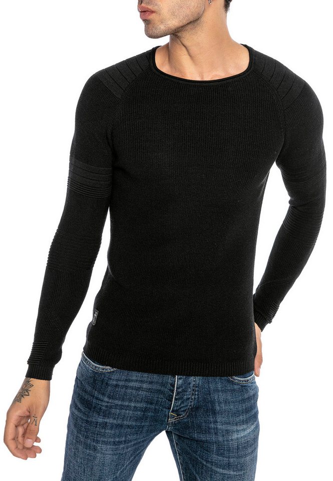 RedBridge Strickpullover mit strukturierten Details – Eleganz für stilvolle Auftritte von RedBridge