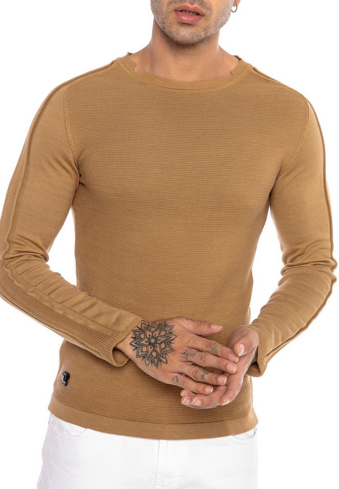 RedBridge Strickpullover mit strukturierter Optik – Komfort und Stil vereint Hochwertiger Feinstrick von RedBridge