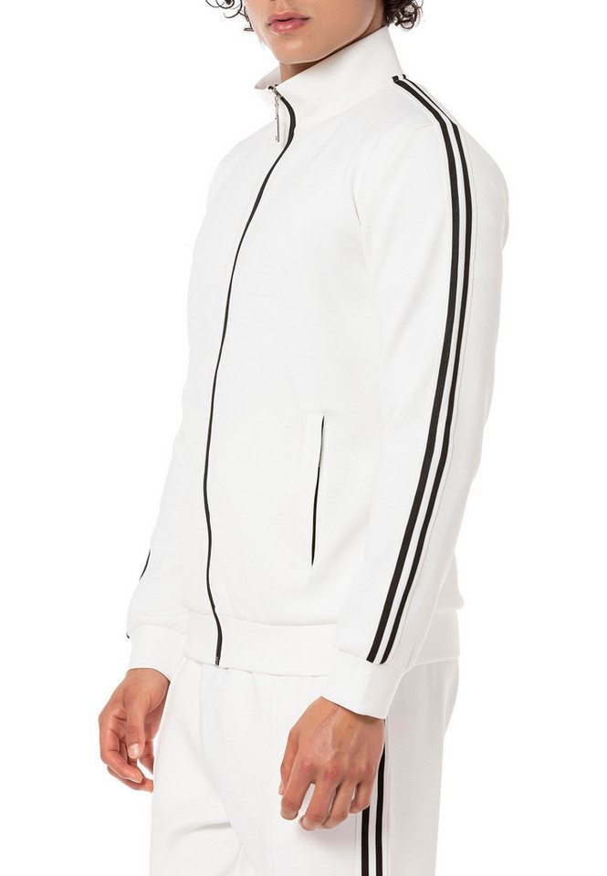 RedBridge Sweatjacke mit Streifen Sportliches Design von RedBridge