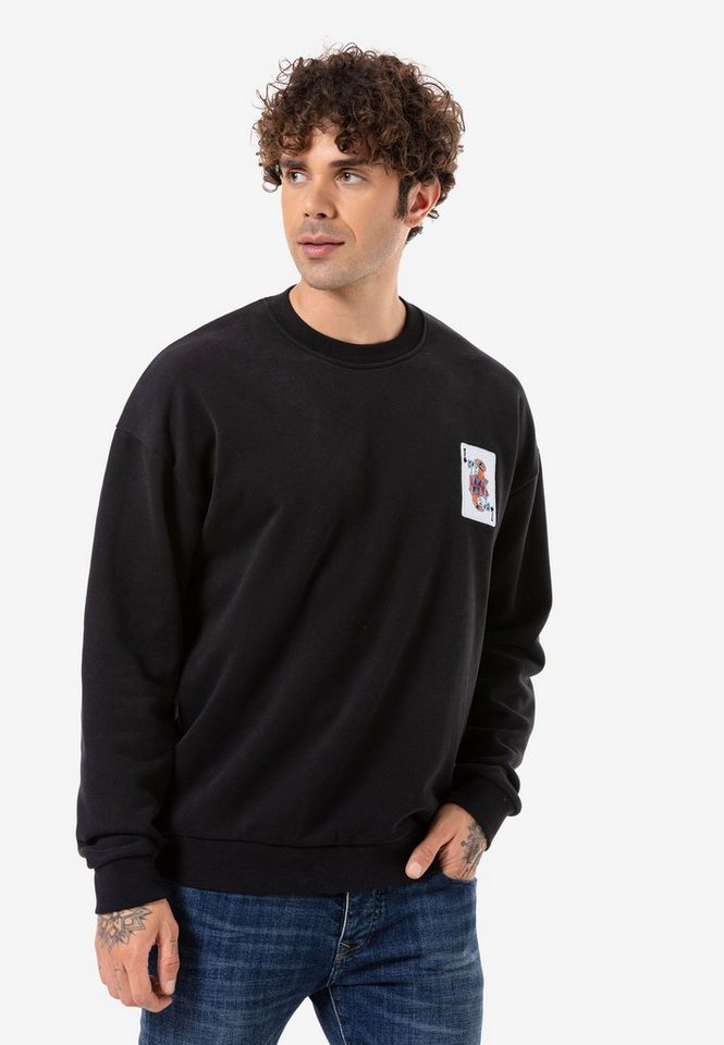 RedBridge Sweatshirt Eastleigh mit trendigem Rückenprint von RedBridge