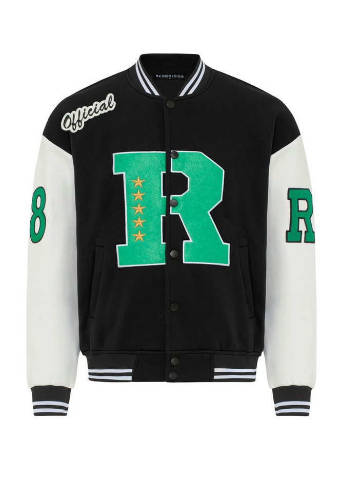 RedBridge Collegejacke Red Bridge Herren Sweatjacke Collegejacke von RedBridge