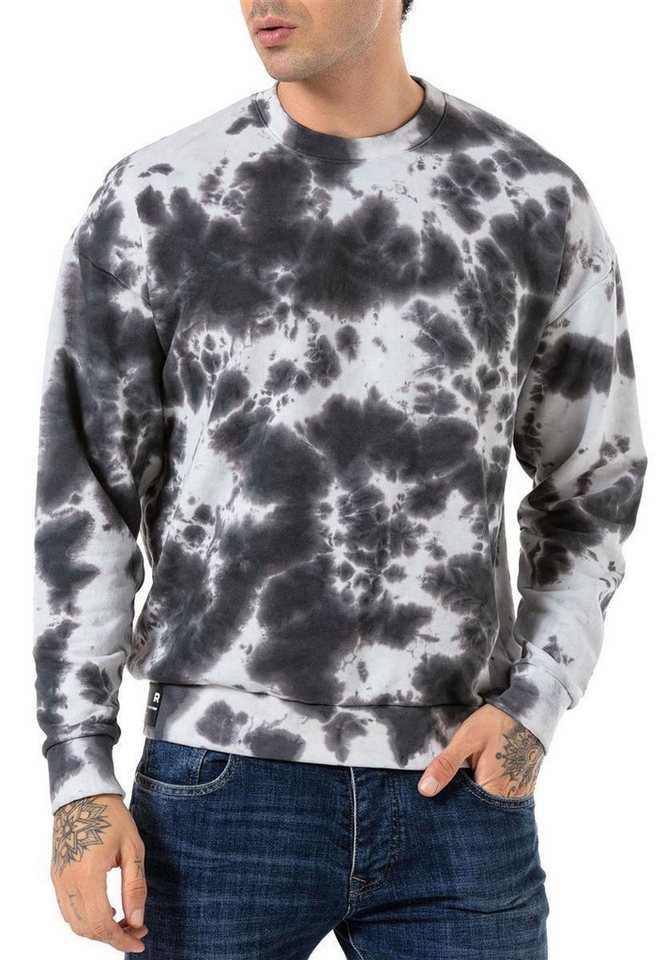 RedBridge Sweatshirt dezent oversized im Batik Look RedBridge Sweatshirt dezent oversized im Batik Look von RedBridge
