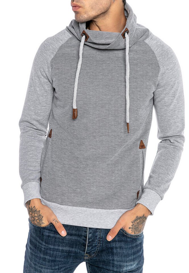 RedBridge Sweatshirt mit Schalkragen - Bequemer Pullover für Freizeit und Alltag von RedBridge