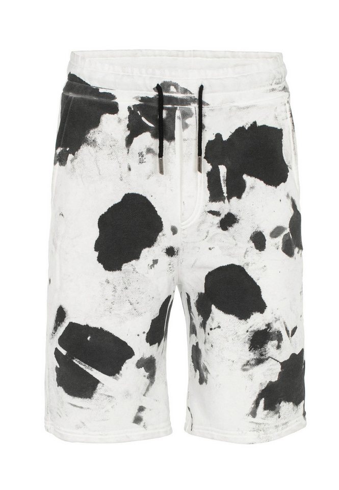 RedBridge Sweatshorts Red Bridge Herren Shorts Kurze Hose Sweat-Shorts gefleckt von RedBridge