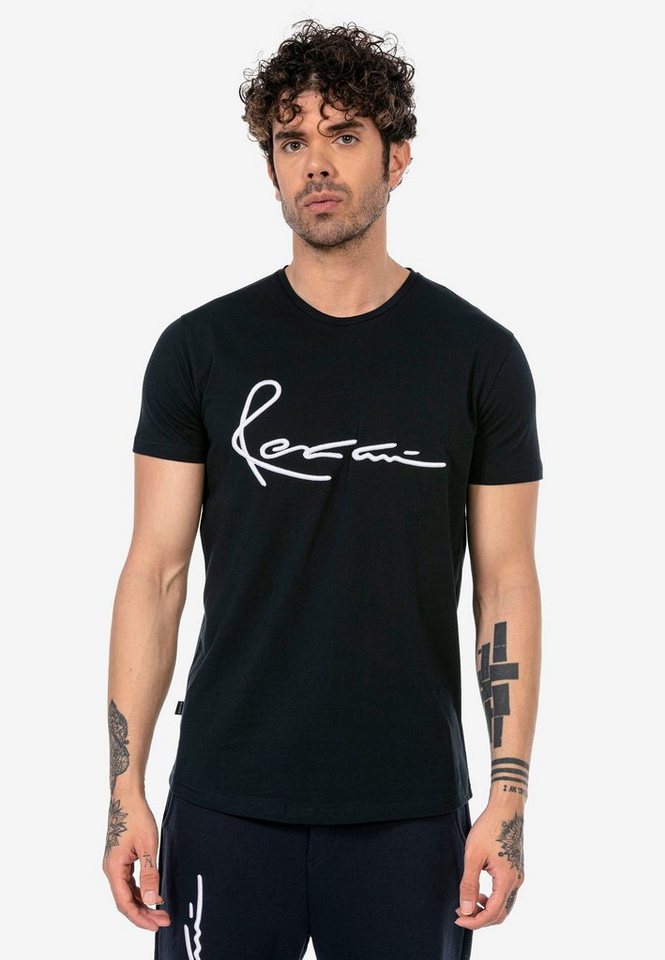 RedBridge T-Shirt Joliet mit stylischem Schriftzug von RedBridge