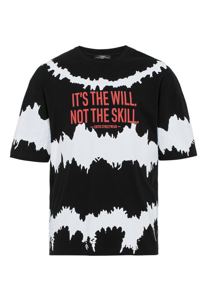 RedBridge T-Shirt mit Statement-Print Stylisches Oversize Streetwear-Shirt von RedBridge